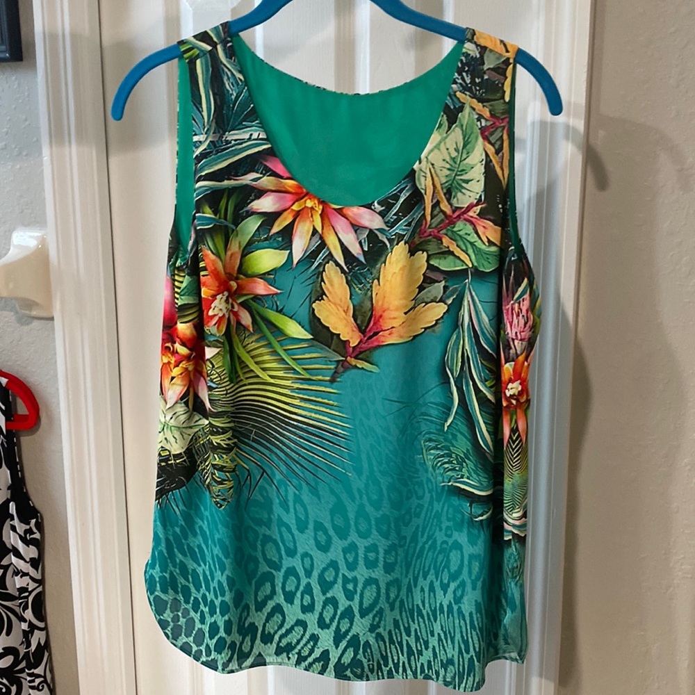 Lot of 3 Chico’s reversible tank tops